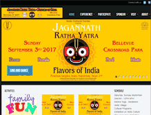 Tablet Screenshot of flavorsofindia.us